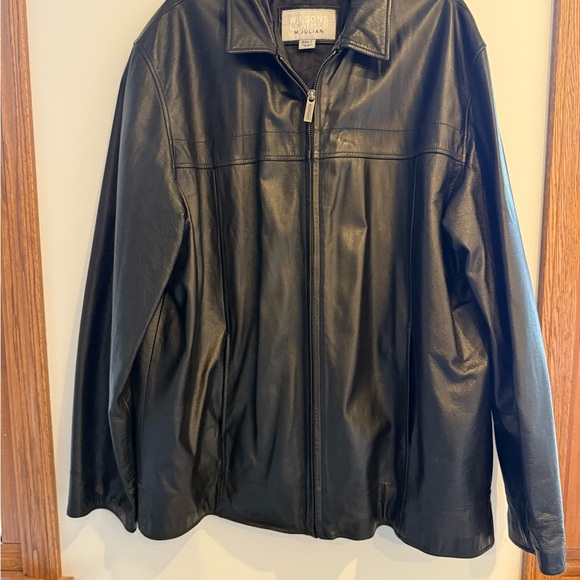 Wilsons Leather Classic Black Jacket - Picture 4 of 4